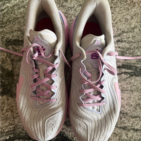 Under Armour men’s Pink and White Athletic Shoes - Picture 1 of 4